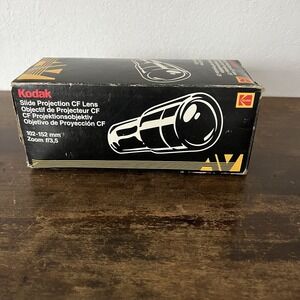 Old Stock Kodak 102-152mm Kodak Carousel Projector Lens Open Box Mint